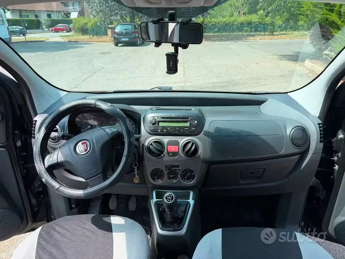 Usata Fiat Qubo Trekking 75 CV (55 kW) 2010 Nero Monovolume