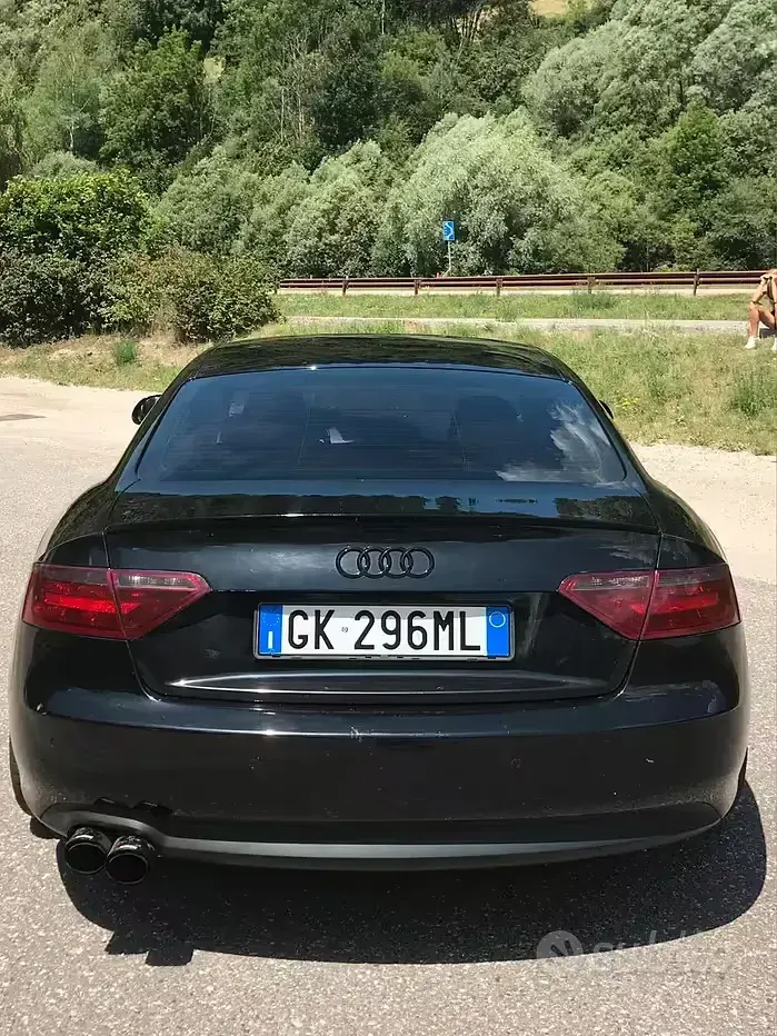 Usata Audi A5 S-Line 180 CV (132 kW) 2008 Nero Coupé