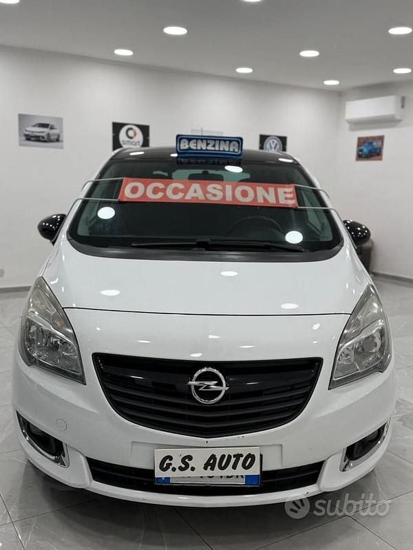 Bianco Usata 2015 Opel Meriva Cosmo Monovolume | 3400 € (Ottimo prezzo) - Immagine 1/4