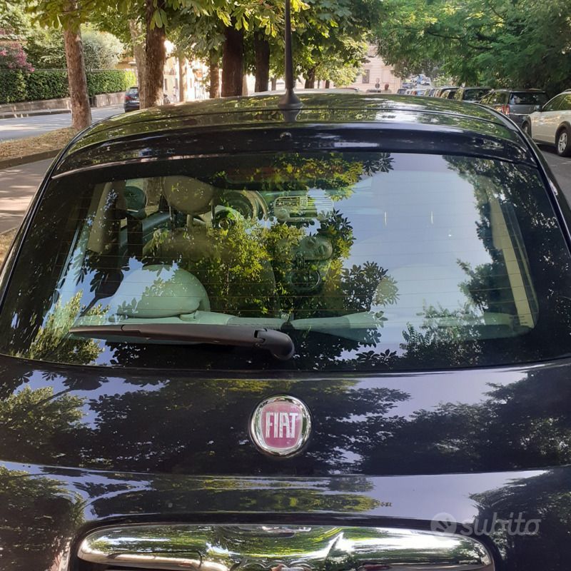 Usata Fiat 500 Lounge 85 CV (62 kW) 2014 Blu Utilitaria