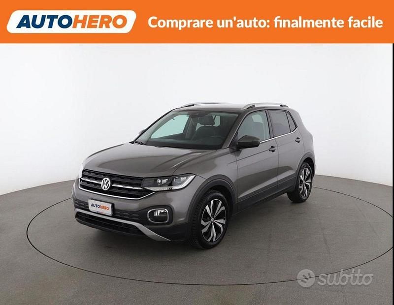 Usata VW T-Cross Advance 115 CV (84 kW) 2019 Grigio SUV