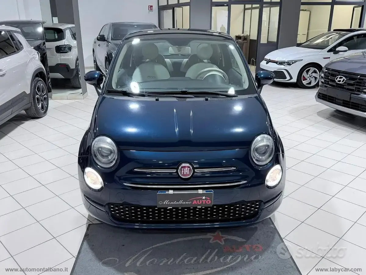 Usata Fiat 500 Lounge 69 CV (50 kW) 2018 Bluazzurro Berlina