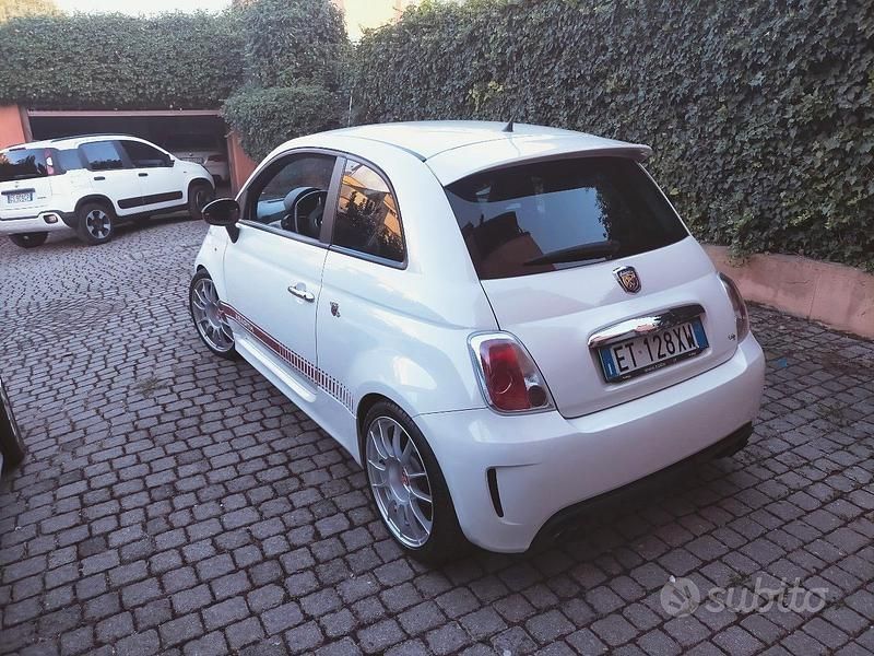 Usata Abarth 500 215 CV (158 kW) 2008 Bianco Utilitaria