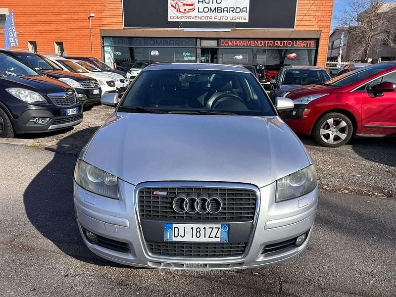 Usata Audi A3 Ambiente 140 CV (102 kW) 2007 Grigio Utilitaria
