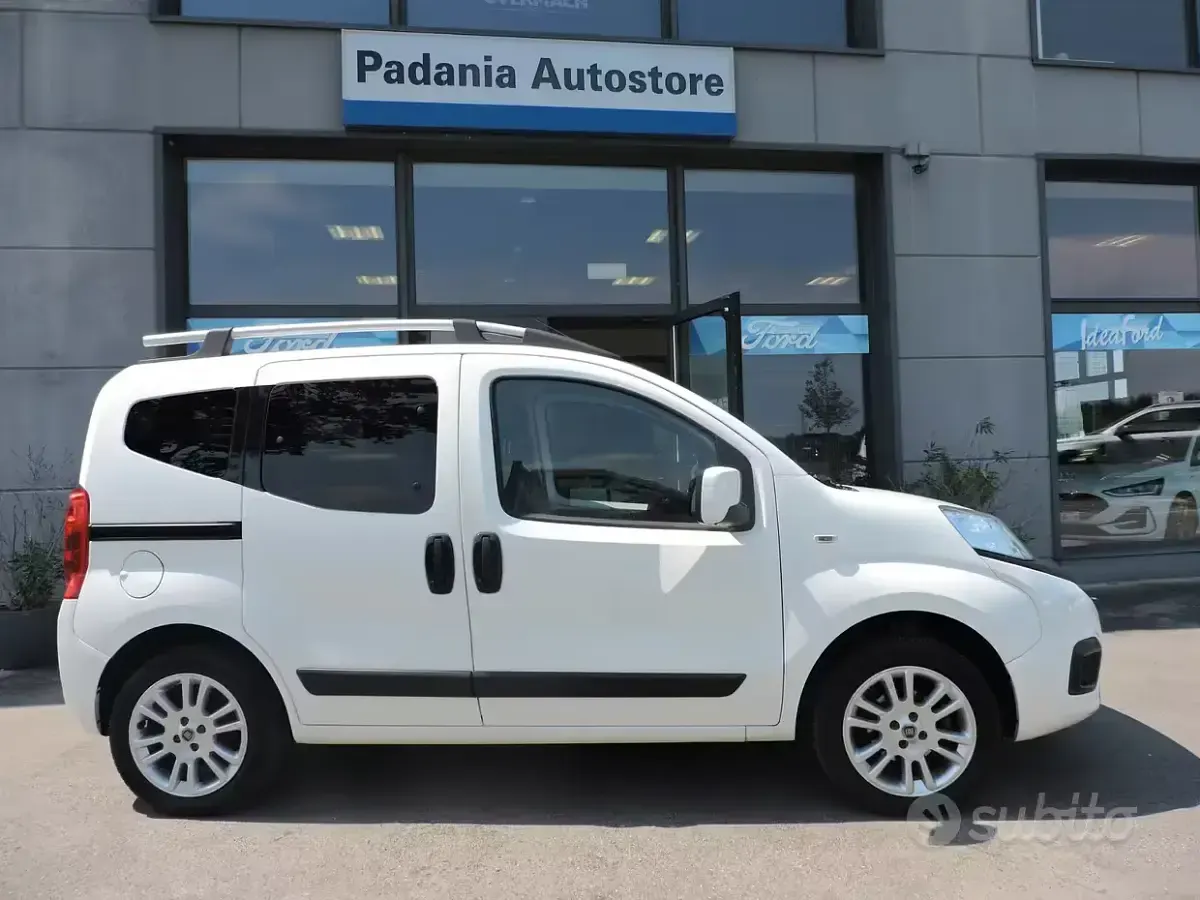 Usata Fiat Qubo Lounge 70 CV (51 kW) 2018 Bianco Monovolume
