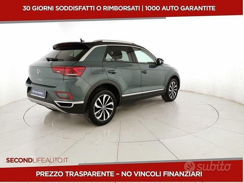 Usata VW T-Roc Style 150 CV (110 kW) 2023 Blu SUV