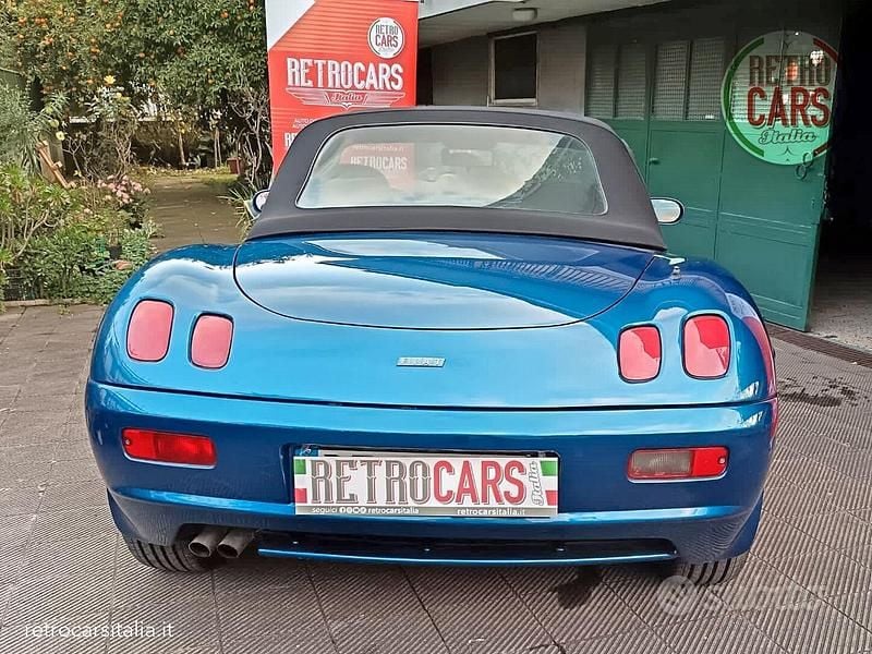 Usata Fiat Barchetta 131 CV (96 kW) 1999 Blu Cabrio