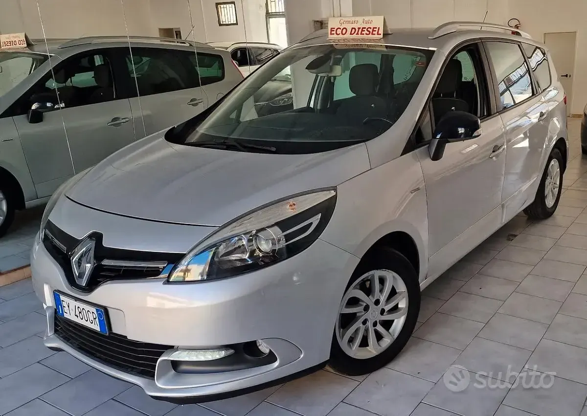 Usata Renault Scenic E-Tech LIMITED 110 CV (80 kW) 2015 Grigio Monovolume