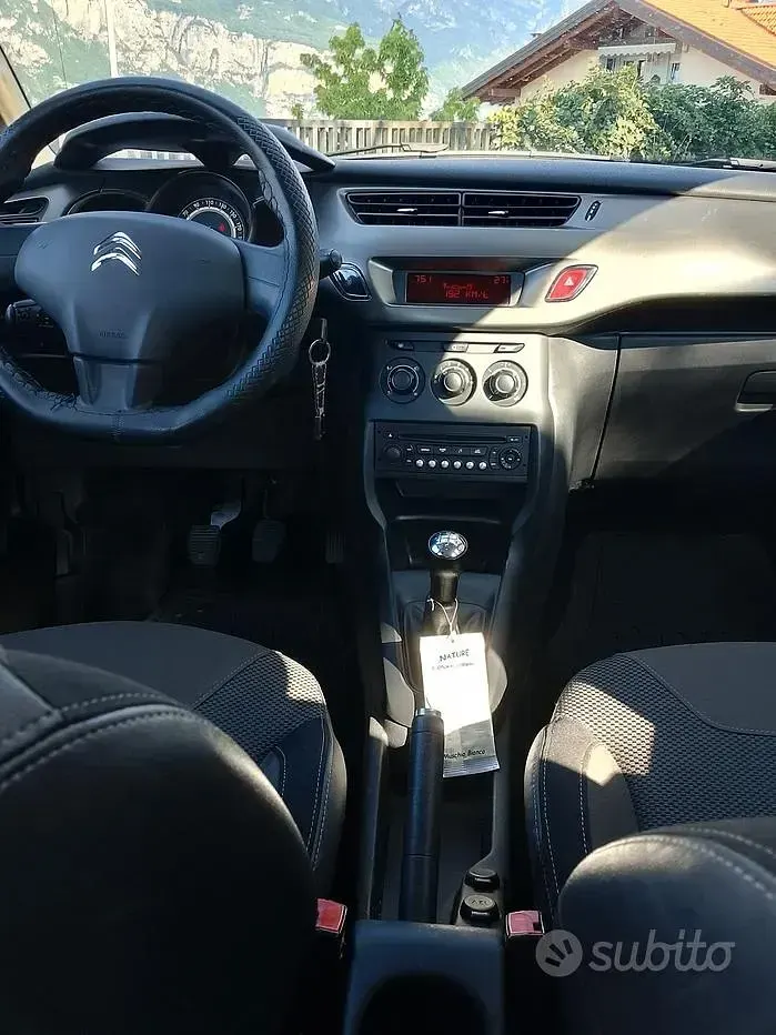 Usata Citroën C3 68 CV (50 kW) 2015 Bianco Utilitaria