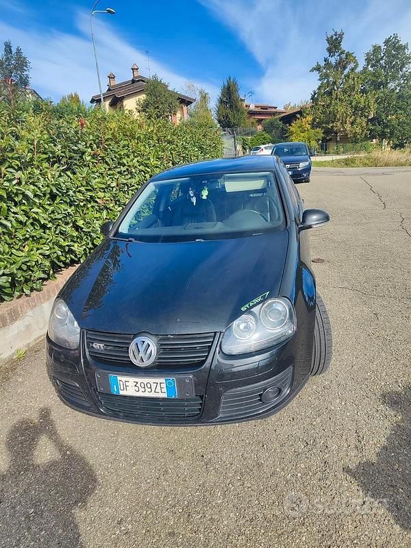 Usata VW Golf V GT 170 CV (125 kW) 2007 Nero Berlina
