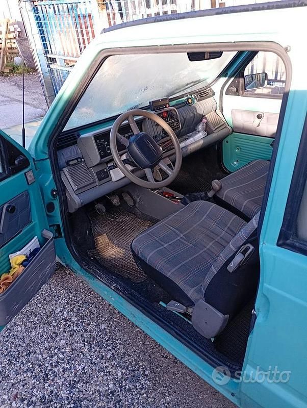 Usata Fiat Panda 54 CV (39 kW) 2001 Verde Utilitaria
