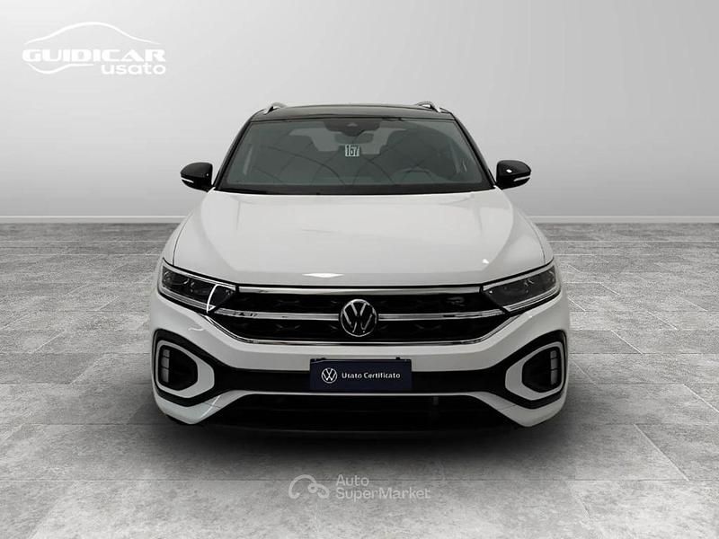 Usata VW T-Roc R-line 150 CV (110 kW) 2023 Bianco SUV