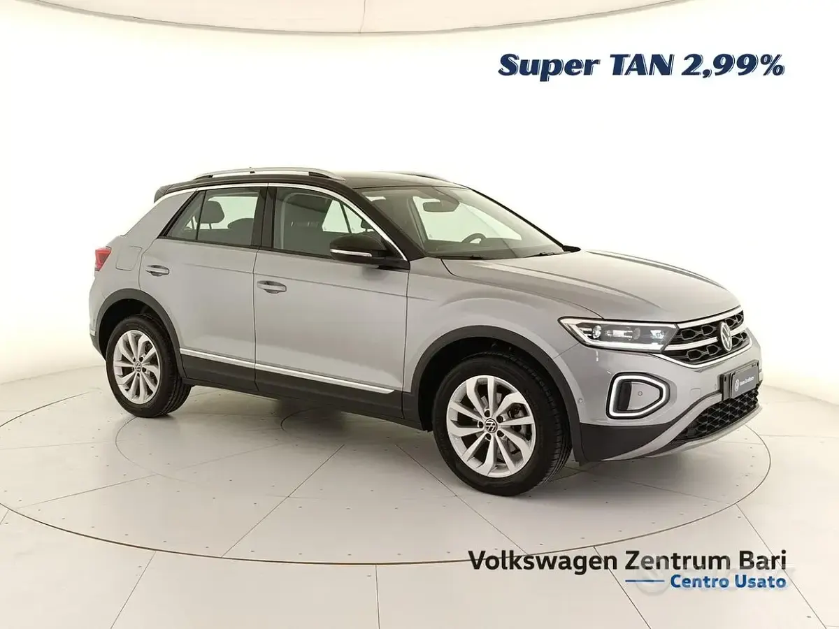 Usata VW T-Roc Style 116 CV (85 kW) 2025 Argento SUV