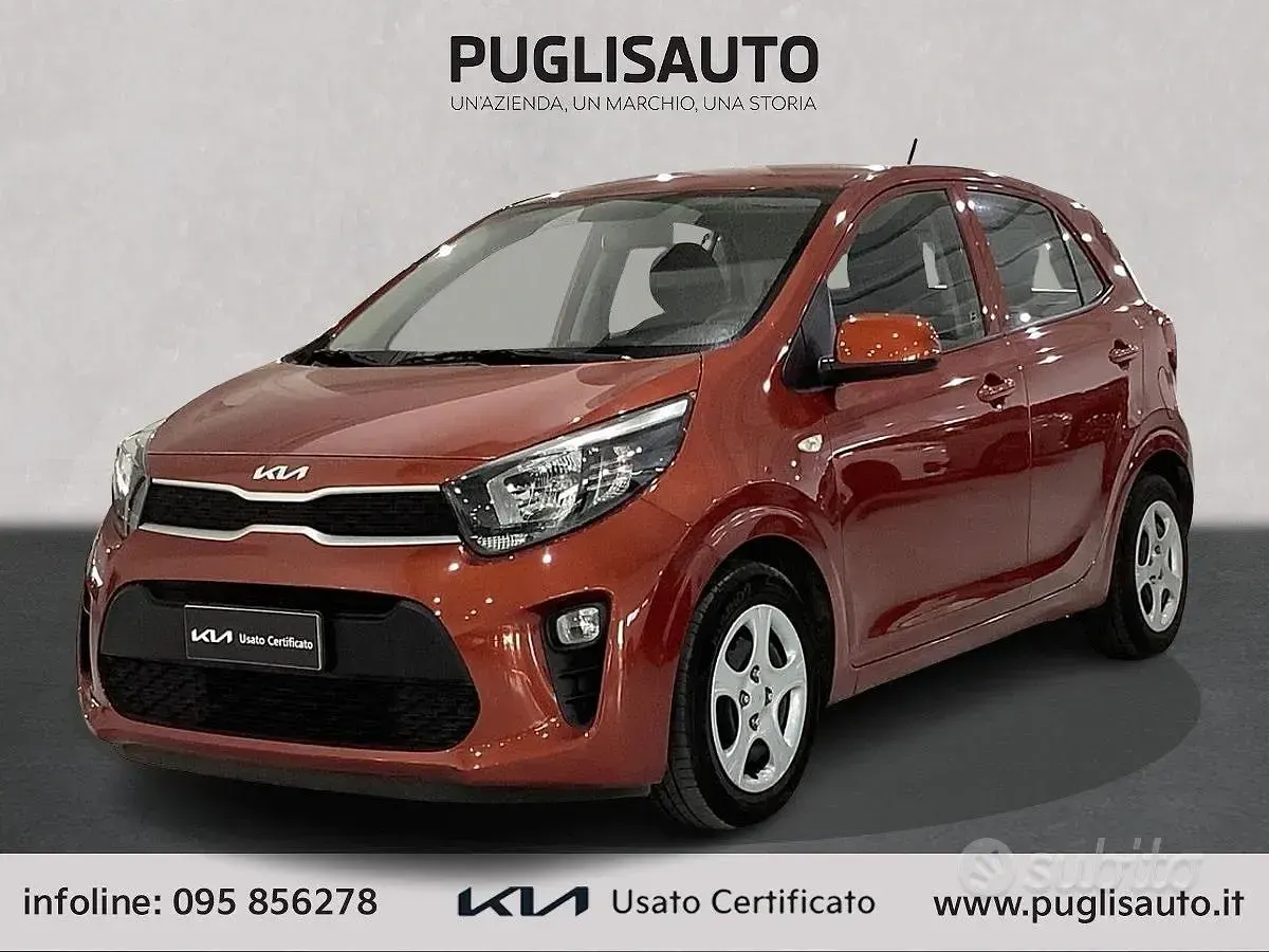 Usata Kia Picanto Style 67 CV (49 kW) 2022 Rosso Utilitaria