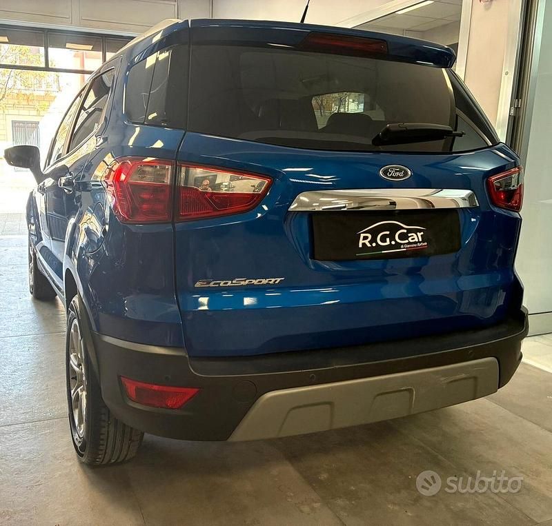 Usata Ford Ecosport Titanium 100 CV (73 kW) 2019 Blu SUV