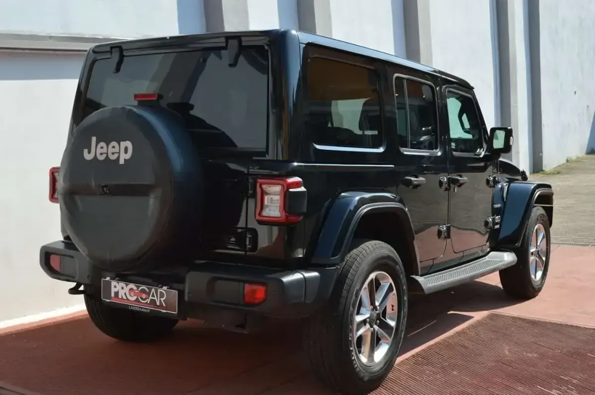 Usata Jeep Wrangler Sahara 200 CV (147 kW) 2019 Nero SUV