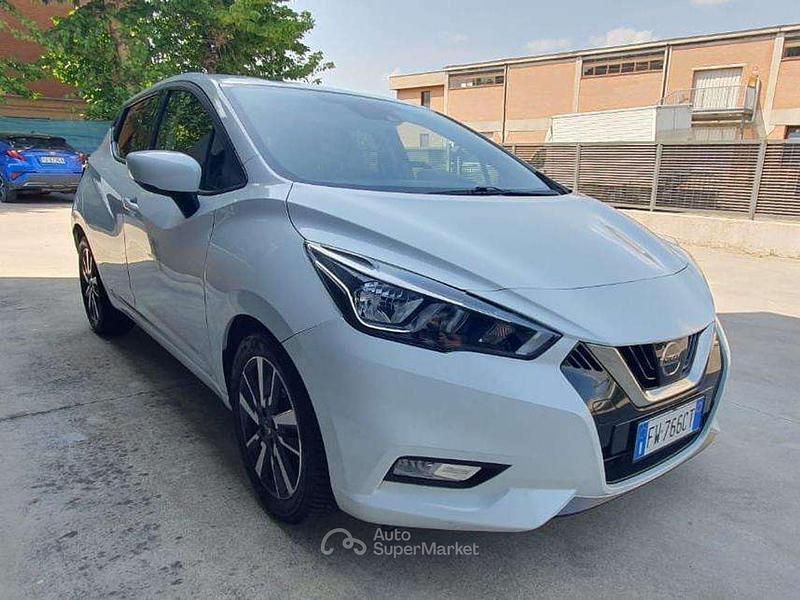 Usata Nissan Micra N-Connecta 90 CV (66 kW) 2017 Bianco Utilitaria