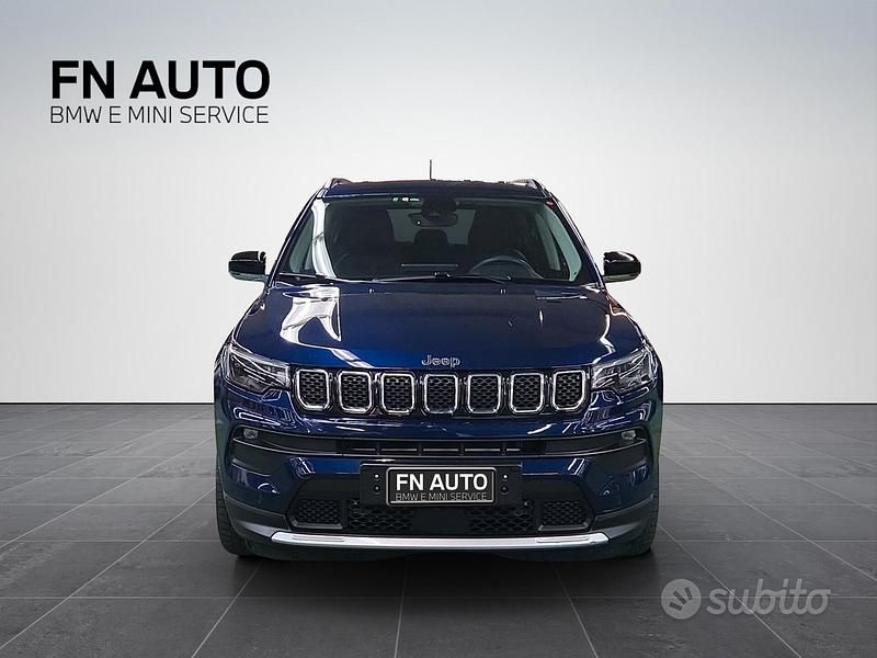 Usata Jeep Compass Limited 150 CV (110 kW) 2021 Blu SUV