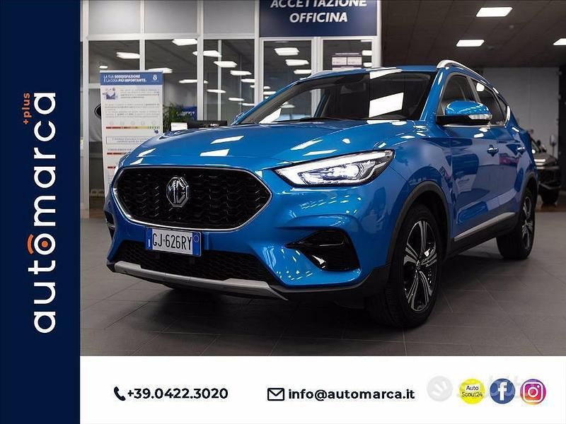 Usata MG ZS Comfort 106 CV (77 kW) 2022 Blu SUV