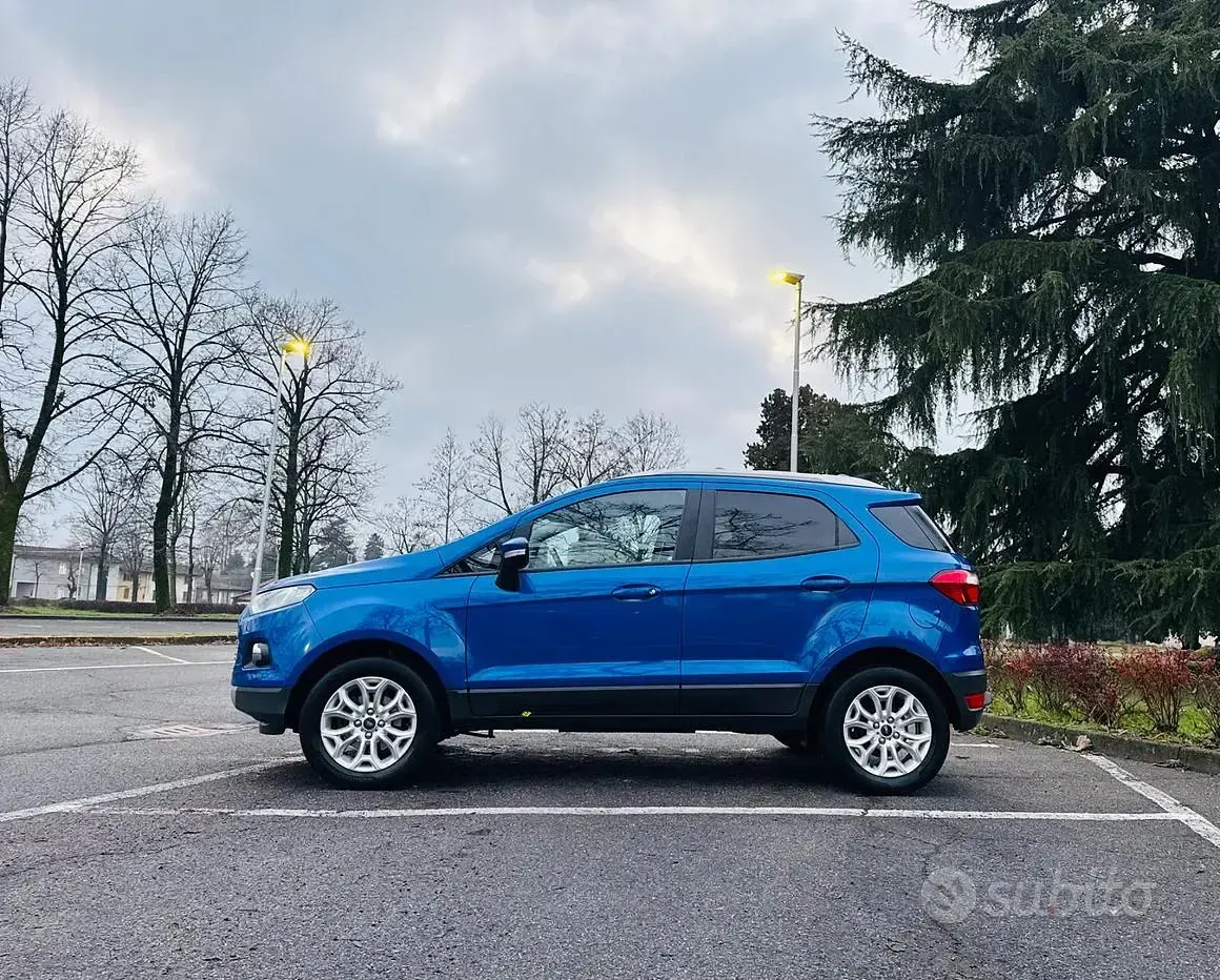 Usata Ford Ecosport Titanium 95 CV (69 kW) 2017 Blu SUV