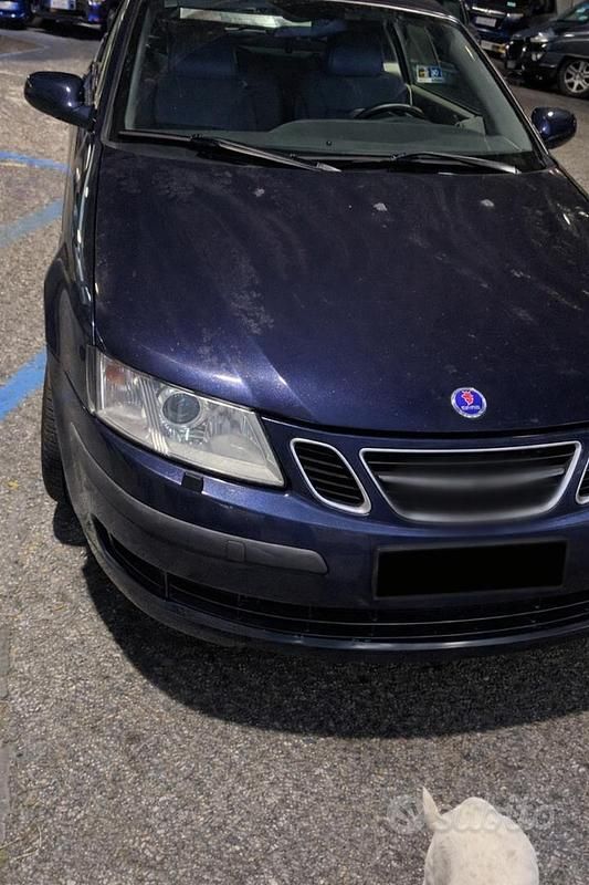 Usata Saab 9-3 Cabriolet Vector 2004 Blu Cabrio