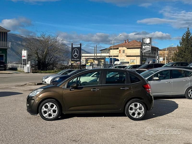 Usata Citroën C3 Exclusive 68 CV (50 kW) 2012 Marrone Berlina