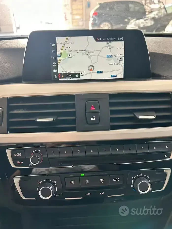 Usata BMW 318 150 CV (110 kW) 2018 Nero Station wagon