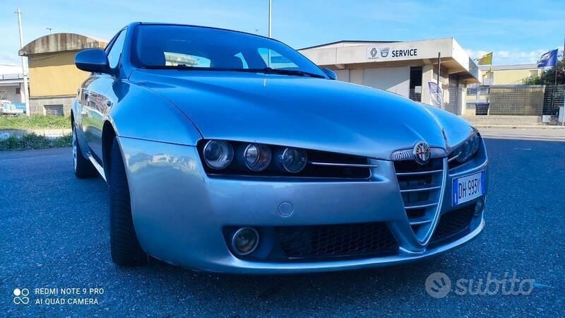 Usata Alfa Romeo 159 Progression 150 CV (110 kW) 2007 Argento Berlina
