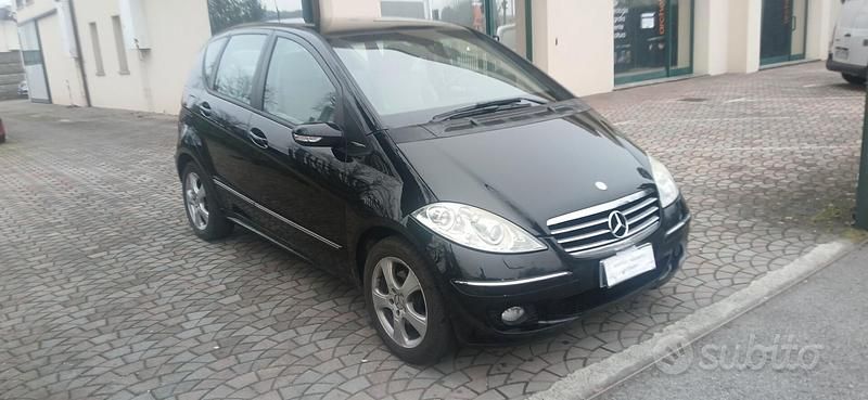 Usata Mercedes A180 109 CV (80 kW) 2007 Nero Berlina
