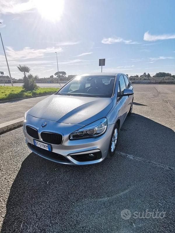 Usata BMW 216 Active Tourer Advantage 150 CV (110 kW) 2016 Grigio Monovolume