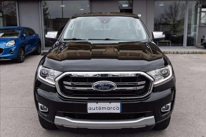 Usata Ford Ranger Limited 170 CV (125 kW) 2020 Nero Pick-up