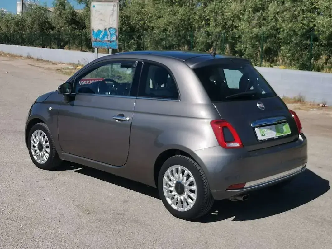 Usata Fiat 500 Lounge 69 CV (50 kW) 2019 Grigio Utilitaria
