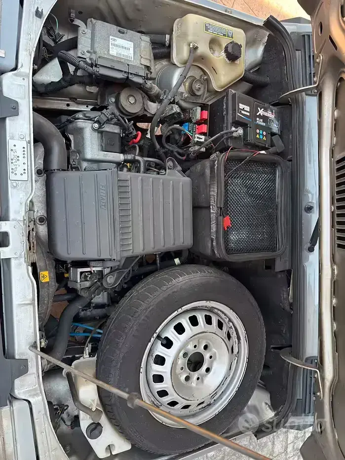 Usata Fiat Panda 54 CV (39 kW) 2001 Grigio Berlina