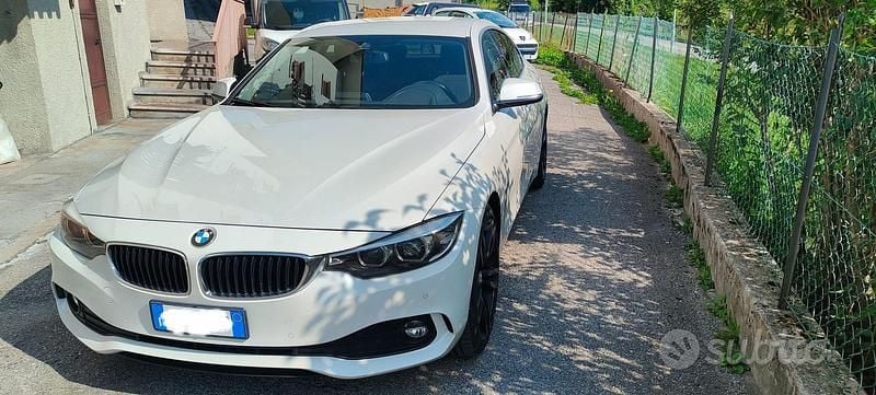 Usata BMW 418 Gran Coupé Advantage 150 CV (110 kW) 2018 Bianco Coupé