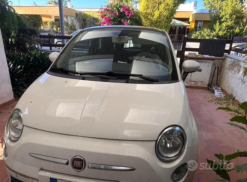Usata Fiat 500 82 CV (60 kW) 2013 Bianco Utilitaria