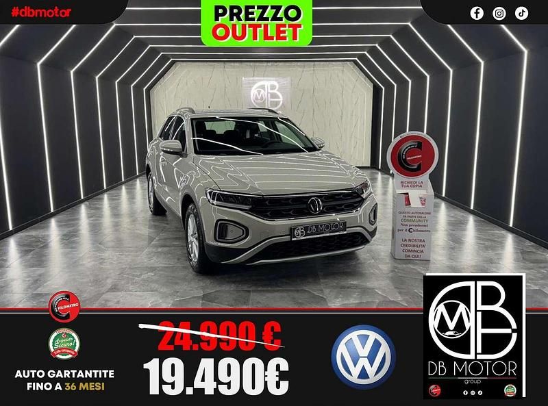 Bianco Usata 2022 VW T-Roc Business SUV | 19.490 € (Super prezzo) - Immagine 1/4