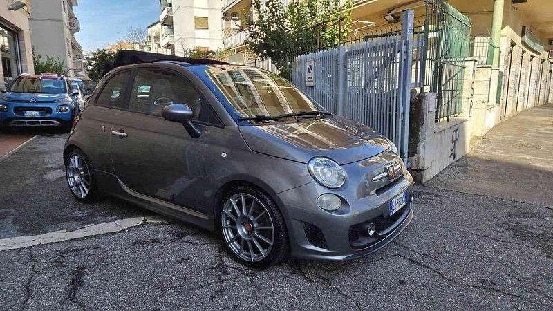 Usata Abarth 595 Esseesse 160 CV (117 kW) 2011 Grigio Cabrio