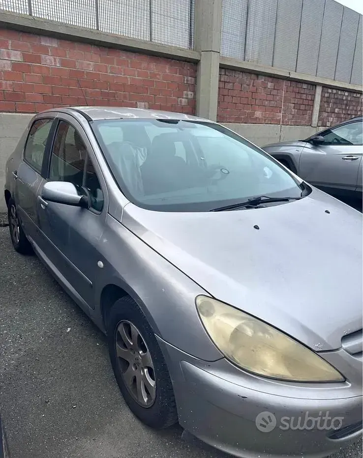 Usata Peugeot 307 90 CV (66 kW) 2003 Grigio Berlina