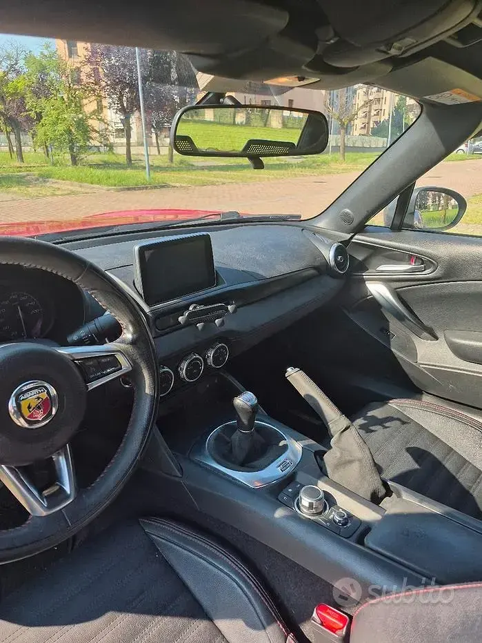 Usata Abarth 124 Spider 170 CV (125 kW) 2019 Rosso Cabrio