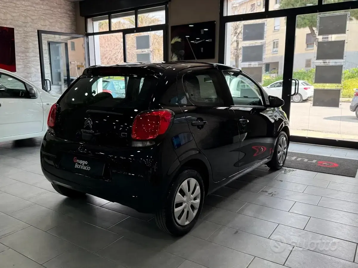 Usata Citroën C1 Feel 72 CV (52 kW) 2019 Nero Utilitaria