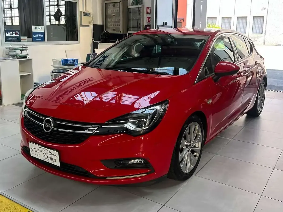 Usata Opel Astra Business 136 CV (100 kW) 2018 Rosso Berlina