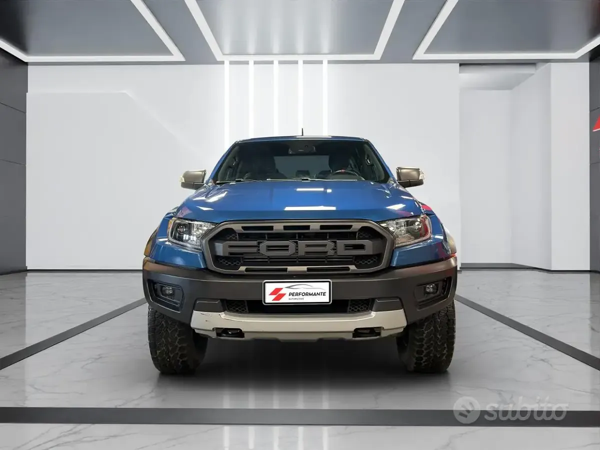 Occasion Ford Ranger Raptor 213 PK (156 kW) 2021 Blauw Pickup