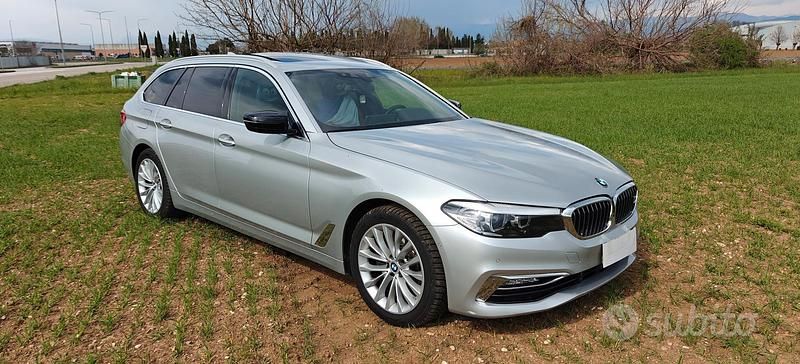 Usata BMW 520 Luxury Line 2018 Grigio Station wagon