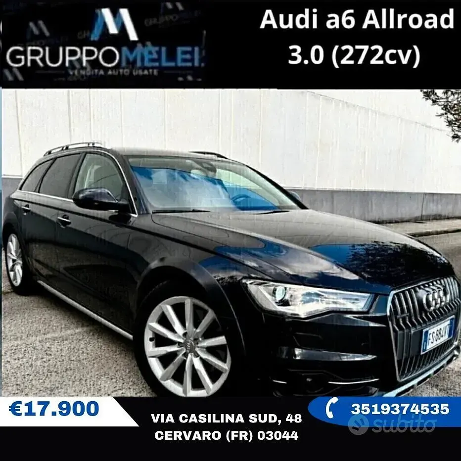 Usata Audi A6 Allroad 272 CV (200 kW) 2017 Nero Station wagon