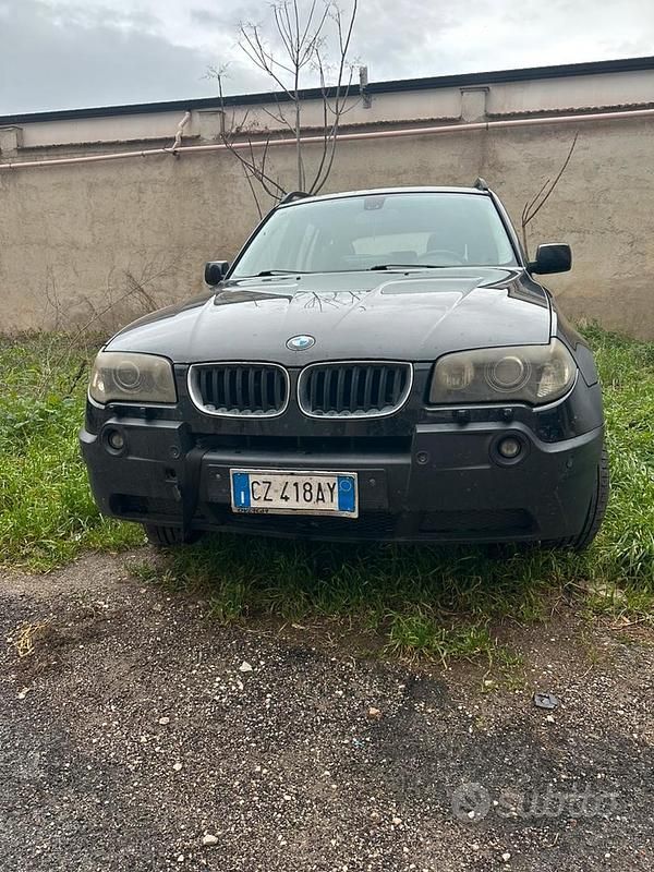 Usata BMW X3 150 CV (110 kW) 2007 Nero SUV