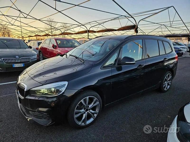 Usata BMW 216 Active Tourer Sport Line 110 CV (80 kW) 2019 Nero Monovolume