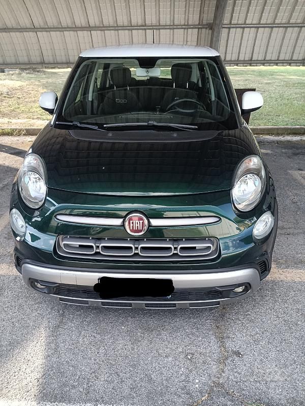 Usata Fiat 500L Cross 120 CV (88 kW) 2018 Verde Monovolume