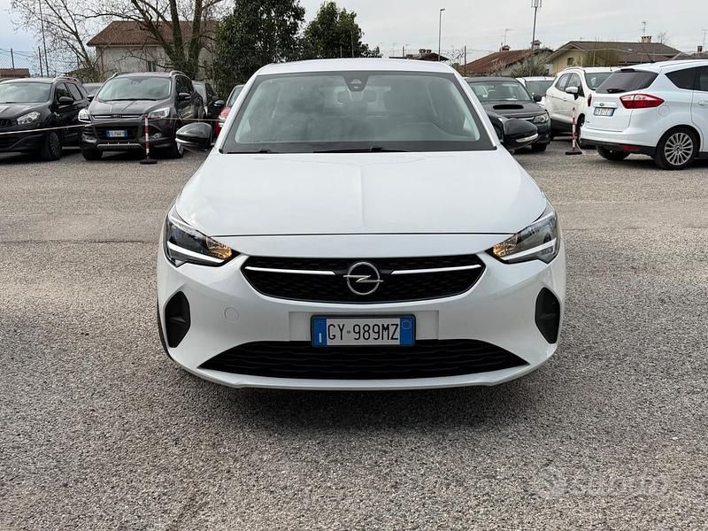 Usata Opel Corsa Edition 100 CV (73 kW) 2020 Bianco Utilitaria
