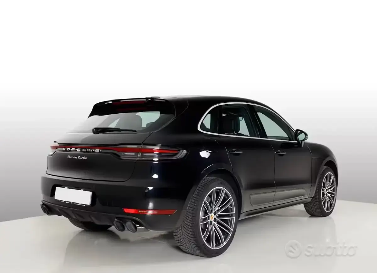 Usata Porsche Macan Turbo 441 CV (324 kW) 2020 Nero SUV