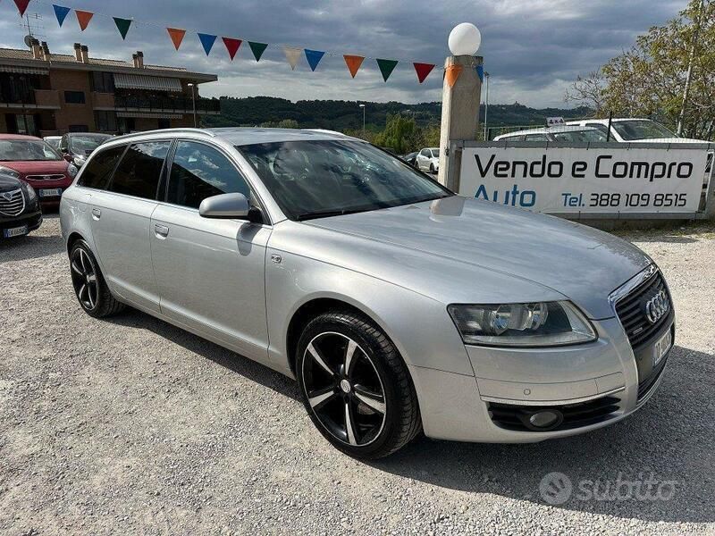 Argento Usata 2006 Audi A6 Station wagon | 5200 € (Molto cara) - Immagine 1/4